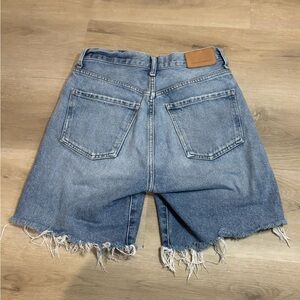 Citizens Of Humanity Frayed Denim Shorts